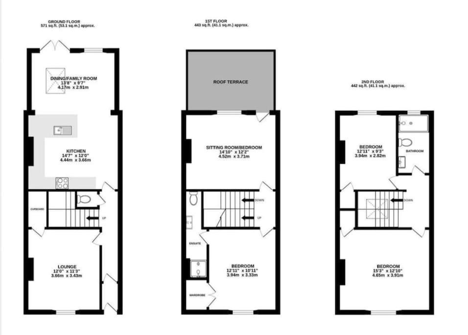 Three Storey Clifton Town House Бристоль Экстерьер фото